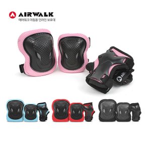 [AIRWALK] 신상품 에어워크 아동 인라인/자전거 보호대 블루/레드/핑크/블랙 헬멧/가방/휠카바