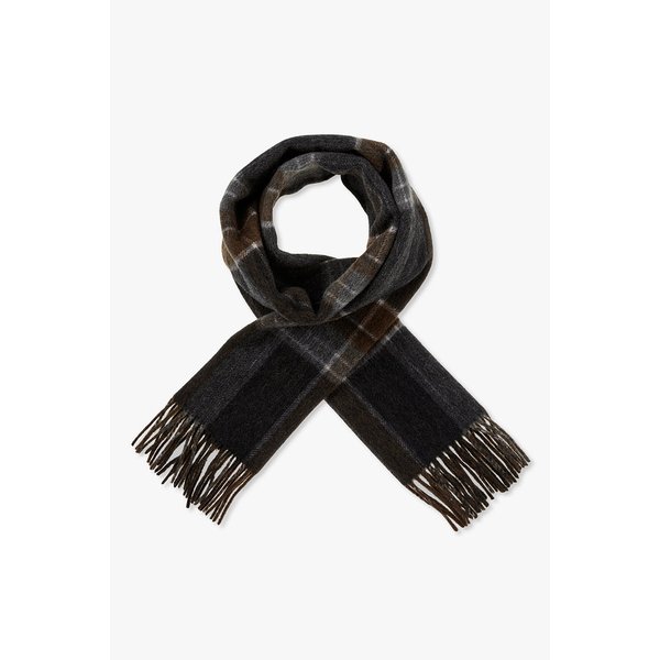 체크 프린지 울 머플러 9105473105084