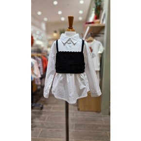 [파주점] 리틀그라운드(WH)테일스쿱- 뷔스티에블라우스75A1432001