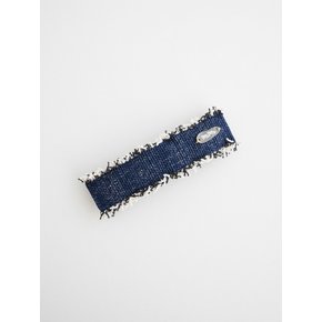 Denim-like weave square hairpin