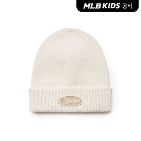 (공식)25FW 홑겹 골지 흘리미 비니 NY (Cream)