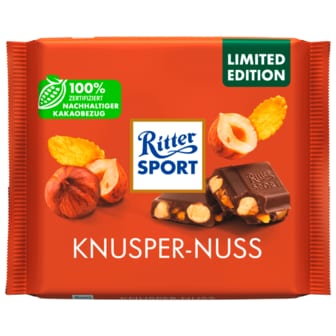  리터 스포츠 Ritter Sport 초콜릿 크런치 너트 100g