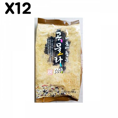 옥수수차 FK 곡물라떼 씨앤비에프 700g X12