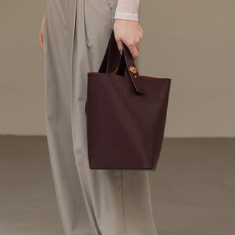 리프레임 [9/20 예약발송] 2way bucket bag series Italy leather WINE