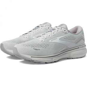 4849784 BROOKS Womens Ghost 15 Running Shoes Wide Width ( D ) In Oyster/alloy/white