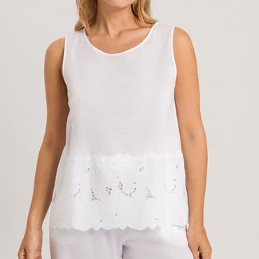 한로 Clara Tank Top 민소매 셔츠(white 74897)