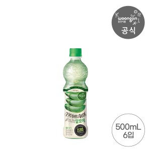 웅진식품 자연은 알로에 제로 500ml 6펫