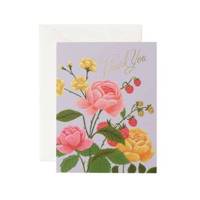 Roses Thank You Card 감사 카드