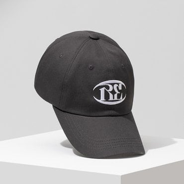리끌로우 We Glow BIG LOGO BALLCAP CHARCOAL