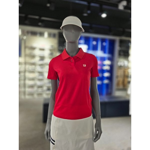 [파주점] 여성 냉감 반팔 카라티셔츠 (FS2TSH2351F-RED)