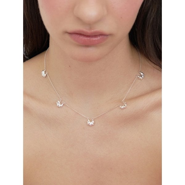 Shell Tempo Line Choker Necklace