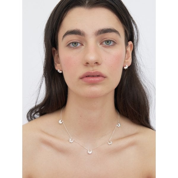 Shell Tempo Line Choker Necklace
