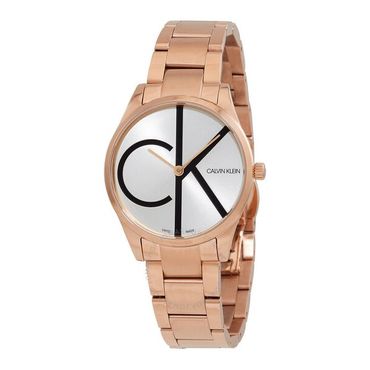 Calvin Klein 캘빈클라인 CK 쿼츠 실버 다이얼 여성 시계 K4N23X46