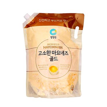  대상 청정원 고소한 마요네즈 골드 (스파우트) 3.2kg x 1개