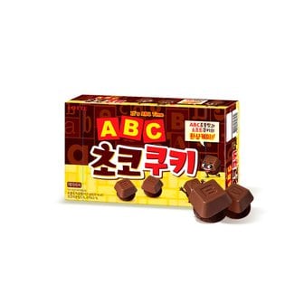  롯데제과 ABC 초코쿠키 152g / 초콜렛쿠키