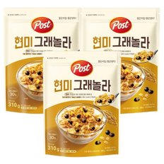 포스트 현미 그래놀라 310g x3