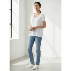 베이직 라운드넥 반팔 티셔츠 1337590