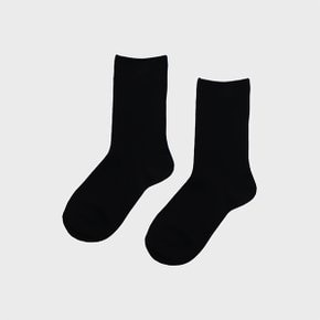 [3켤레 1SET]  PASTEL MIDDLE SOCKS_BLACK