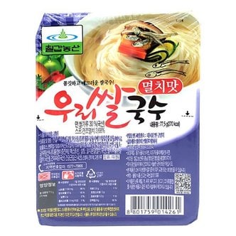  [칠갑농산]우리쌀국수 멸치맛 x 36개