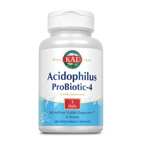 칼  Acidophilus  프로바이오틱  4  5억  개의  생존  가능한  유기체  100  식물성캡슐