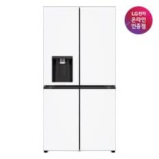 {공식인증점} LG 디오스 오브제컬렉션 STEM 얼음정수 냉장고 W825MHH182S (817L)