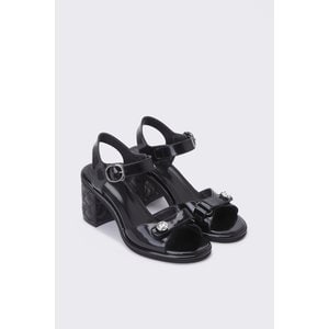 슈콤마보니 Quilting point sandal(black) DG2AM24009BLK