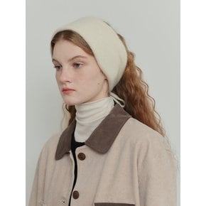 Two-way Knitted Hair Band - Cream