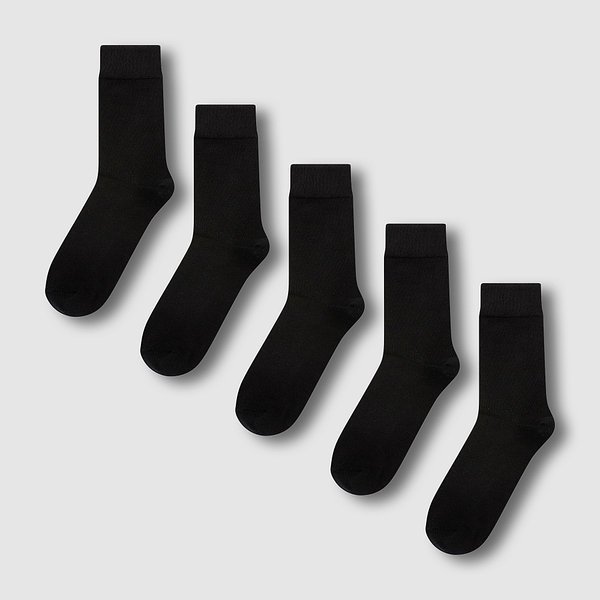 남 코튼 중목 양말 5족 J146903209099