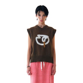 키써 Jakart Vest Brown