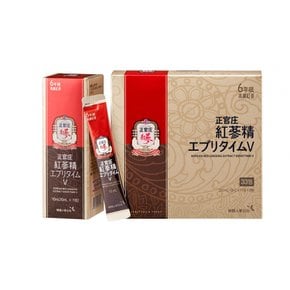 100% ginseng 1000mg 정관장 (정강장) 홍삼정 에브리타임V (밸류) 6년근 인삼 추출물 사프리