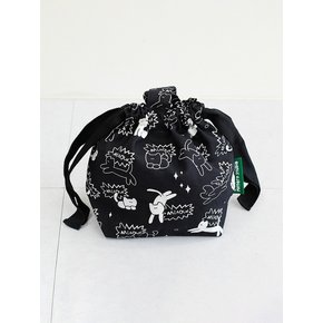 [BFMA P.STUDIO] MIAOW CAT PATTERN TOTE BAG