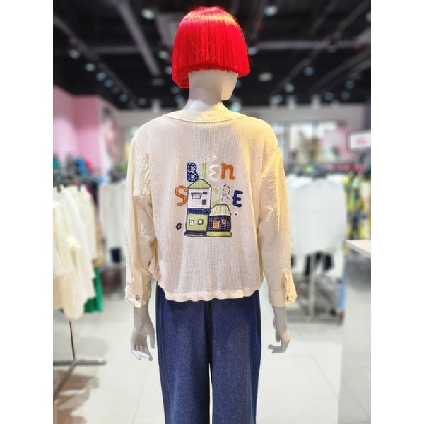 [부산점] 하우스 메쉬 블록 스트링 점퍼 BAJP57531IV