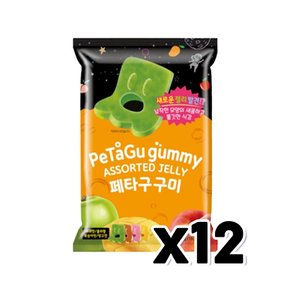 선우 페타구구미젤리 디저트간식 55g x 12개