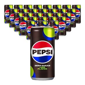 펩시 제로슈거 라임 미니캔 190ml 30입