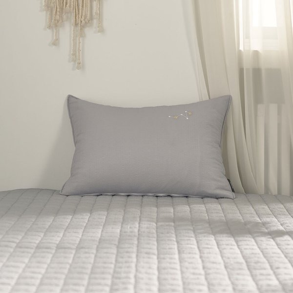 아밍 브라이트 스노우리플 베개커버 50x70 2컬러