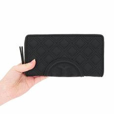 플레밍 매트 지퍼 콘티넨탈 장지갑 142826-009 Tory Burch Fleming Matte Wallet