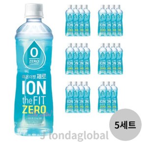 웅진 이온더핏 제로 수분 보충 이온 음료 500ml 120개