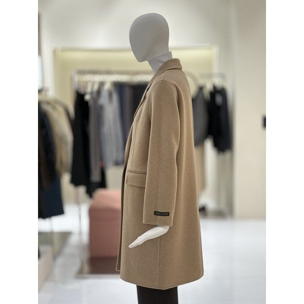 [부산점] [씨씨콜렉트] 캐시미어 블렌드 핸드메이드 코트 (E254MSG163)