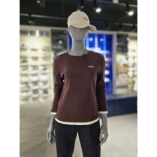 [파주점] 여성 레이어드 긴팔티셔츠(FS2RLH1152F-DBN)