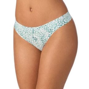 우먼 Litewear 컷 Anywear 로고 텅 쪼리 슬리퍼 Underwear-DK5026 - Watercolor Dot 824061