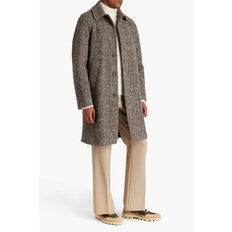 Brushed wool-twill coat 브라운 1647597349543215