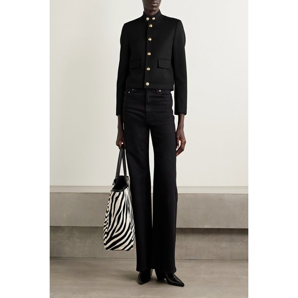 닐리 로탄 헤들리 크롭 울 트윌 재킷 46376663162974445