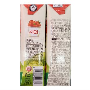 과수원 사과 주스 팩 190ml 24개