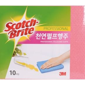 3M 테이프 행주 천연펄프행주 핑크 10EAJS1봉