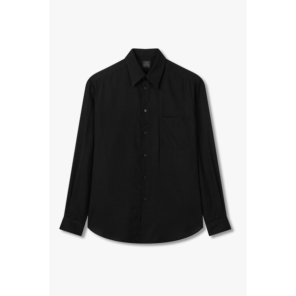 [HOMME] 라운드 헴 셀룰로오스 셔츠 6625331006000