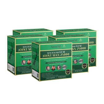  내츄럴엔젯 지엘엠 조인트맥스 뉴질랜드 홍합 비타민디 90식물성캡슐 5개