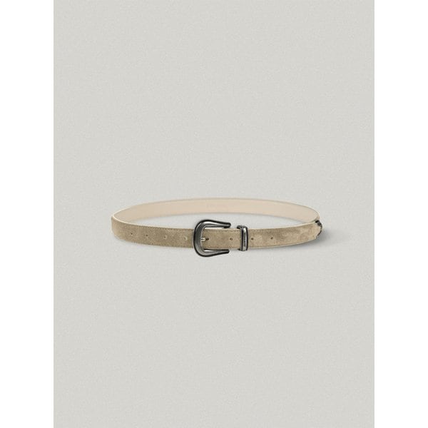VINTAGE WESTERN BELT [BEIGE - SUEDE]