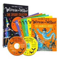 (영어원서) Winnie and Wilbur / The Spooky Collection (Paperback 6권 + Audio CD 2장, 영국판)