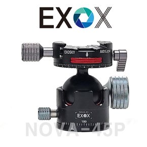 엑소스 EXOX 삼각대 NOVA-45P 클릭락 파노라마 볼헤드