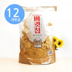 클래식 버큇칩 스낵 지퍼팩 280g x12개